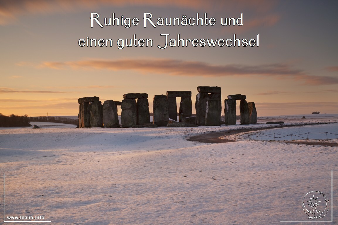 Stonehenge im Winter
