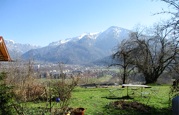 Ausblick vom Seminarhaus Mountainfloat