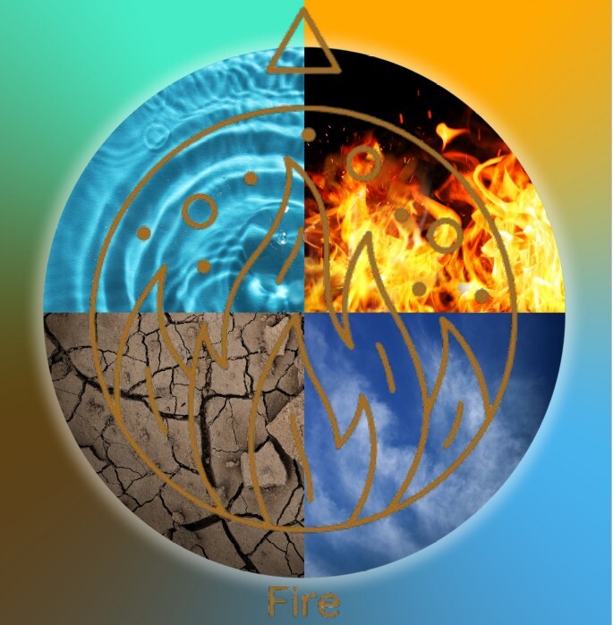 vier Elemente - Feuer