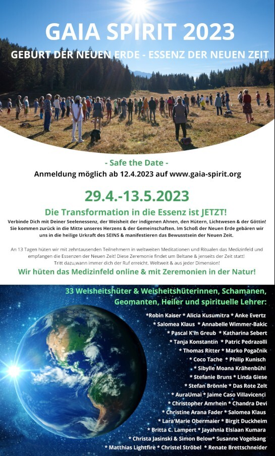 Flyer Gaia Spirit