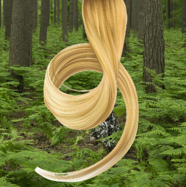 Haarlocke Natur