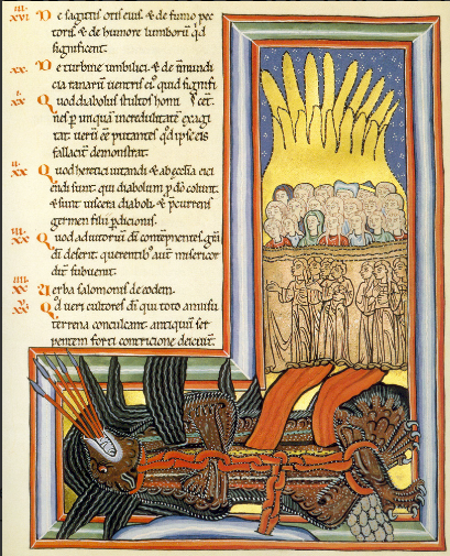 Vision mit Drachen