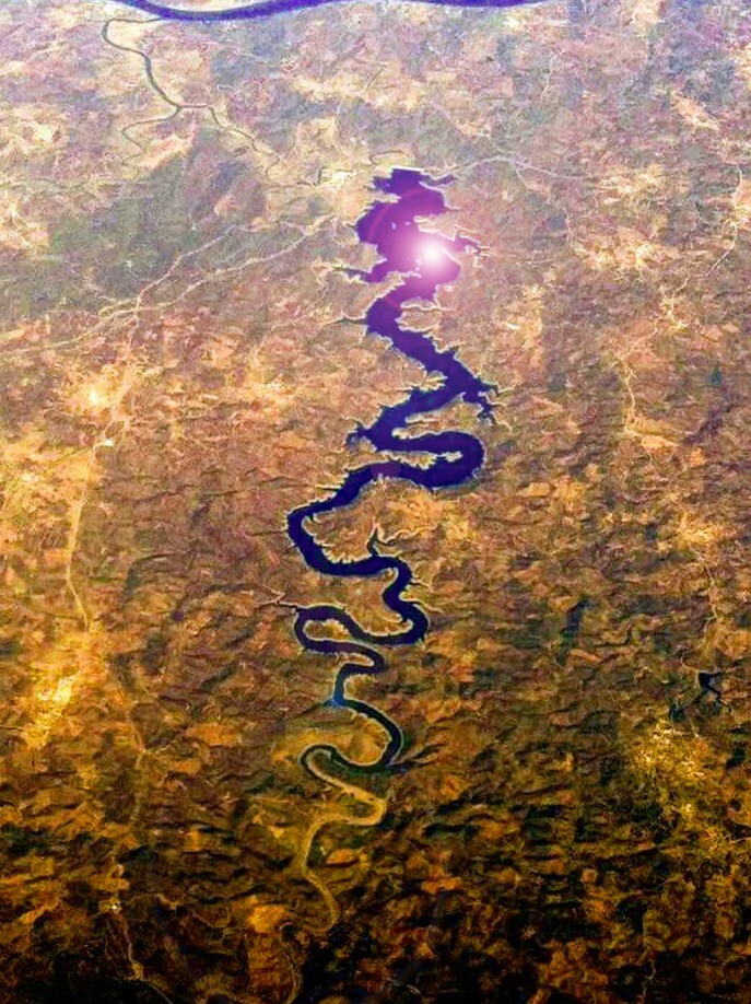 Drachenartiger See