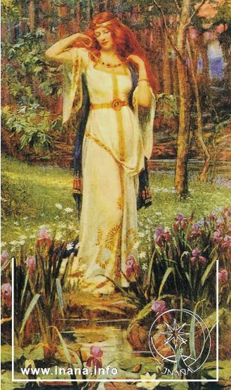 Freya, historisches Bild