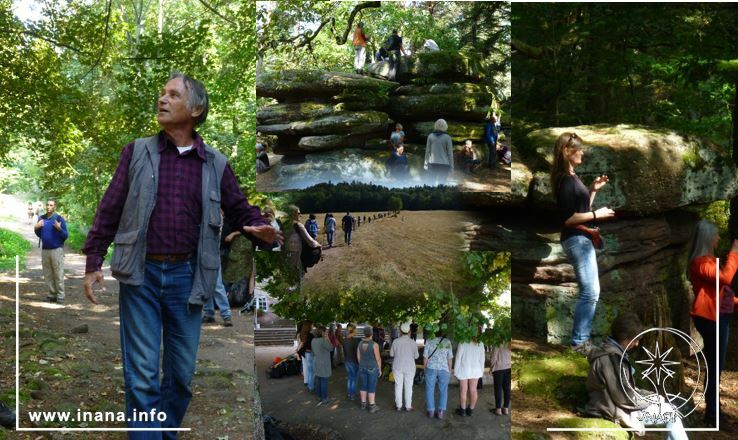 Impressionen der Friedenswerkstatt auf dem Odilienberg