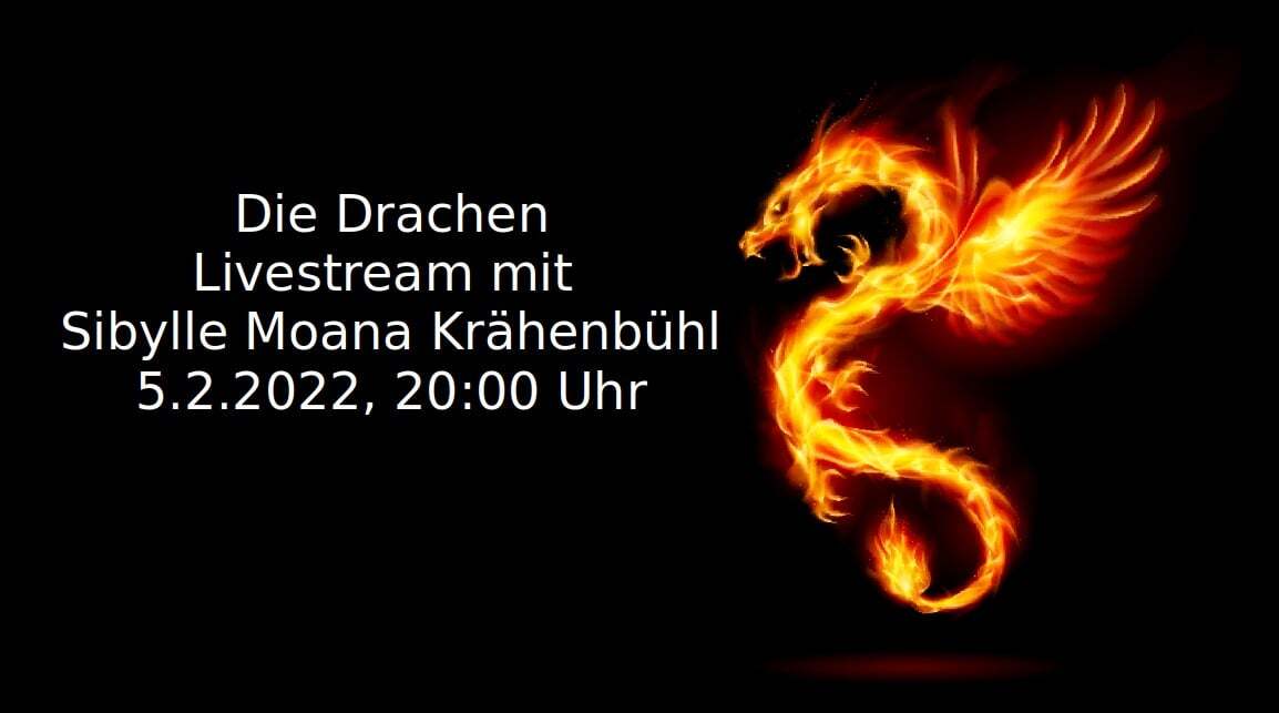 Feuriger Drache