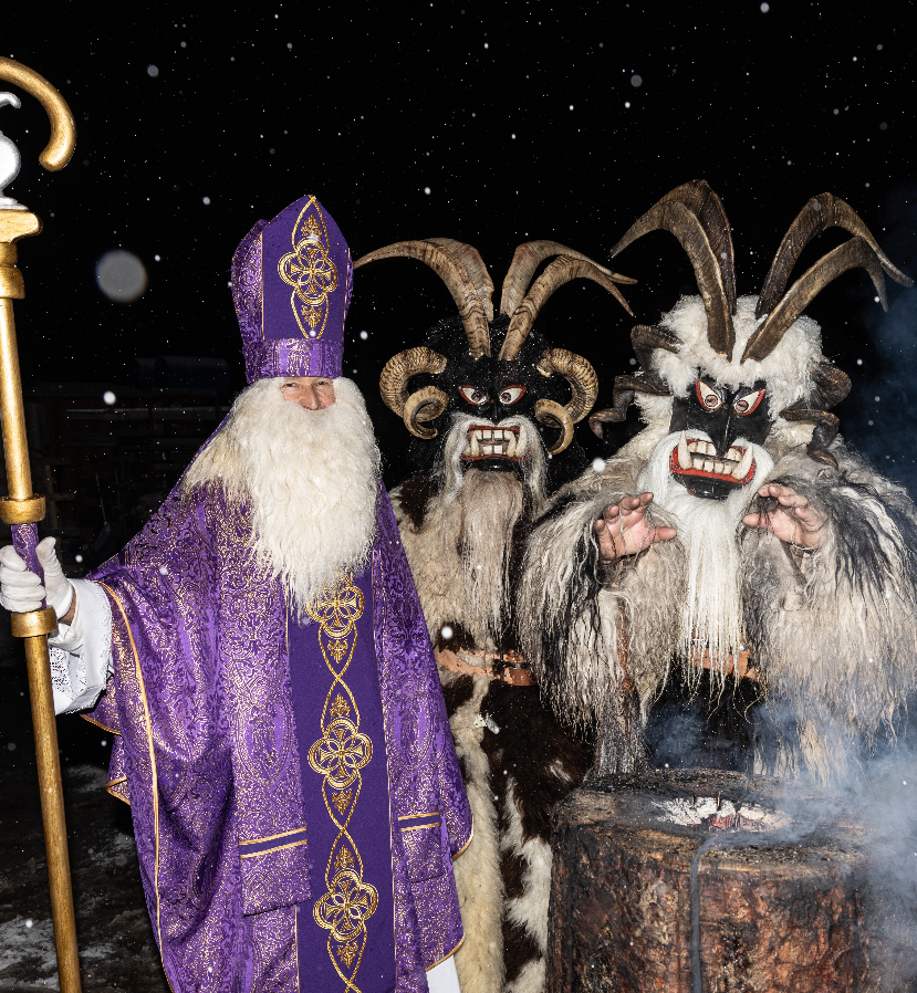 Nikolaus und Krampus