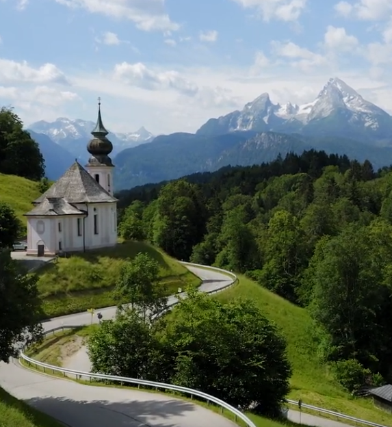 Watzmann und Kirche