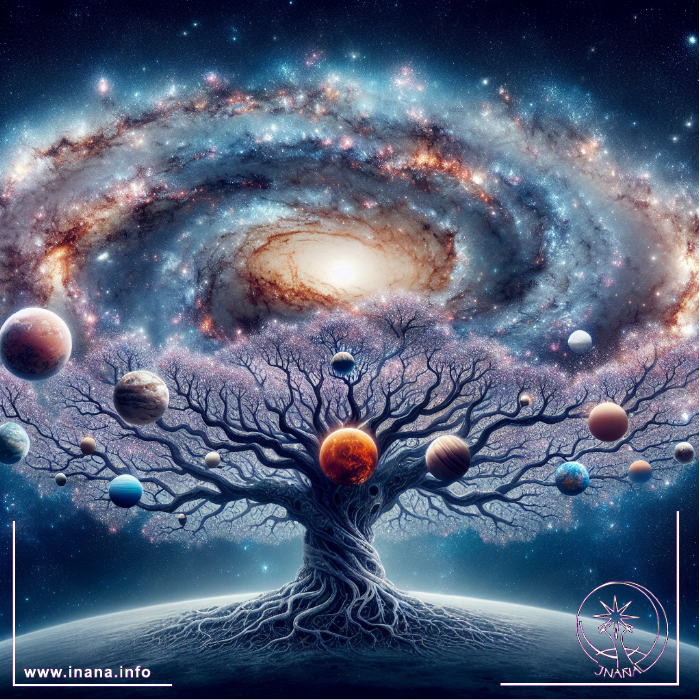 Planeten am Weltenbaum
