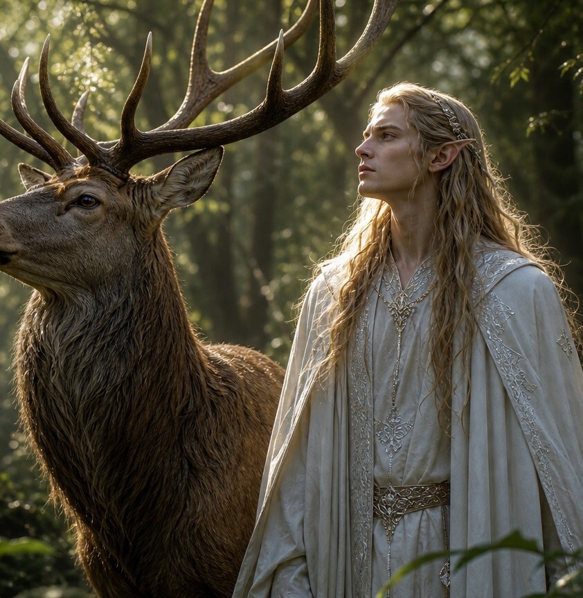 Sidhe und Hirsch