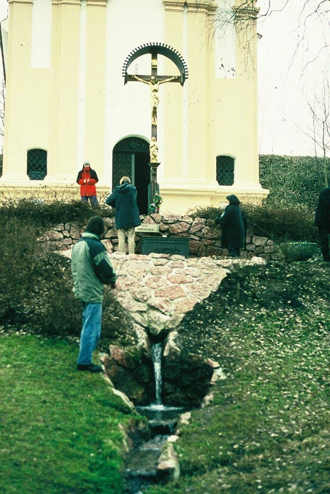 Rutengänger bei der Wolfindiskapelle